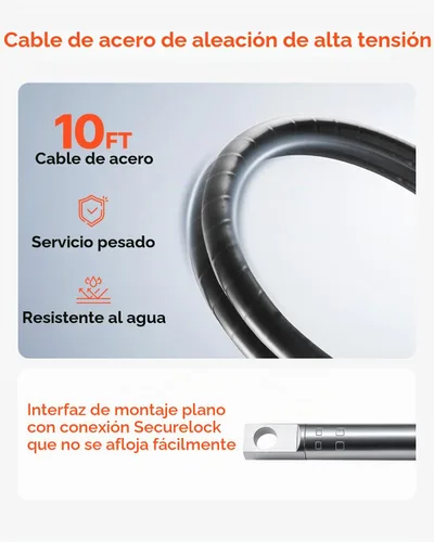 Vista 3 de Kit de Sistema de Dirección para Barco VEVOR