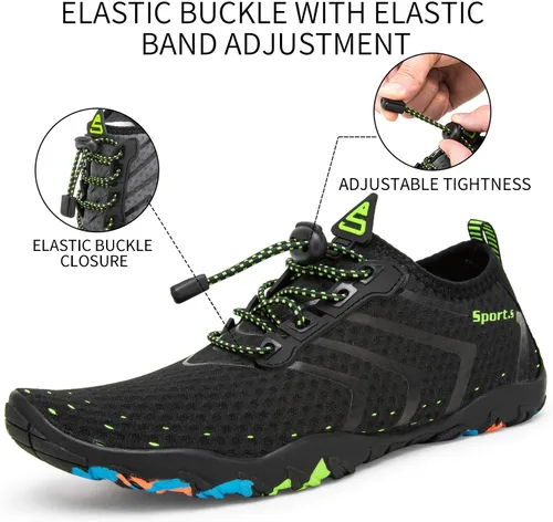 Vista 6 de Zapatos Kenswalk para playa de secado rápido, zapatos acuáticos para hombre