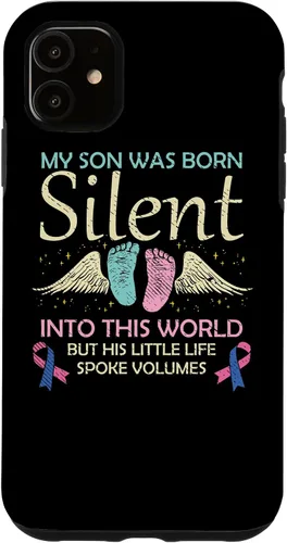 Vista 8 de Funda para iPhone XR My Son Born Silent Baby Loss Conocimiento de Pérdidas