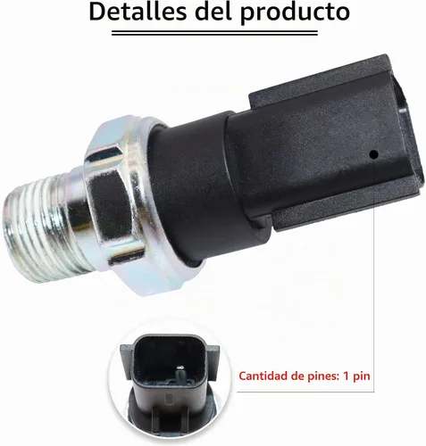 Vista 3 de Interruptor de sensor de presión de aceite para Dodge Chrysler Jeep Mini 5149098AA