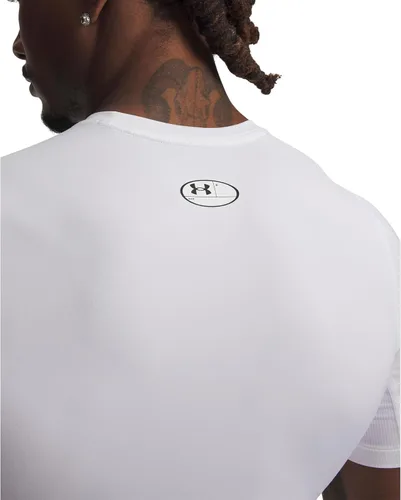 Vista 11 de Under Armour HeatGear - Camiseta de compresión de manga corta para hombre