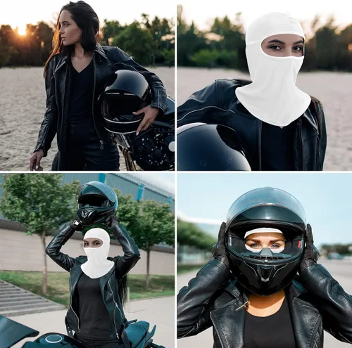 Vista 3 de Ski Mask for Men Women, Balaclava Face Mask Men, Pooh Shiesty Mask, Full Face Mask UV Protection Outdoor Sports