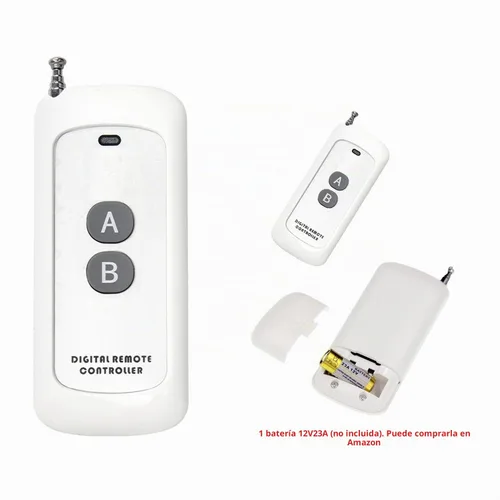 Vista 4 de Interruptor inteligente WiFi - Interruptor temporizador de automatización del hogar inteligente Tuya, compatible con control remoto de 433 Mhz
