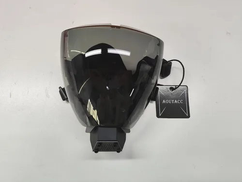 Vista 8 de Máscara punk Airsoft, máscara gótica para disfraz para hombre