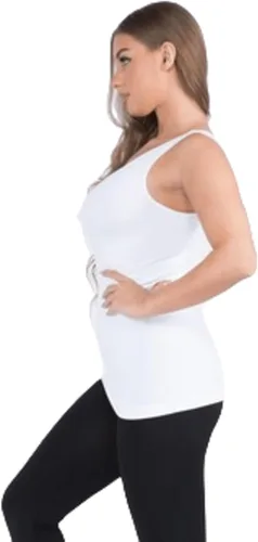 Vista 2 de Camiseta sin mangas reversible sin costuras para mujer