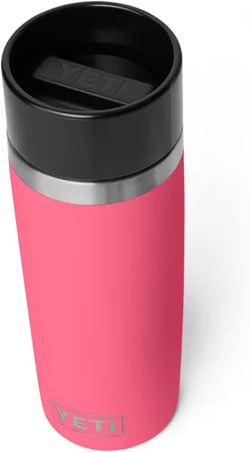 Vista 58 de YETI Rambler - Botella de viaje de 8 onzas, acero inoxidable, aislada al vacío con tapa a prueba de fugas, color negro