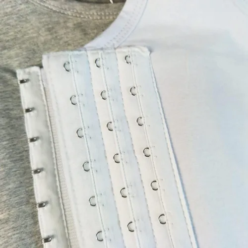 Vista 7 de 3 piezas de camiseta sin mangas para mujer transgénero Tomboy FTM elástica sin mangas (S-2XL)