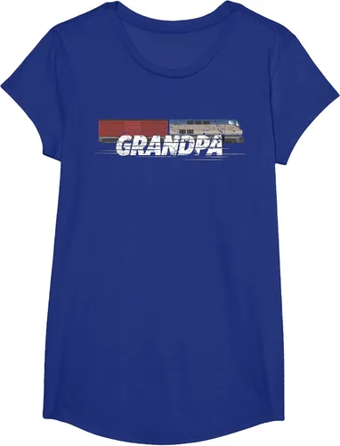Vista 58 de RC Model Train Shirt Grandpa Train Boxcar HO Scale T-Shirt Negro