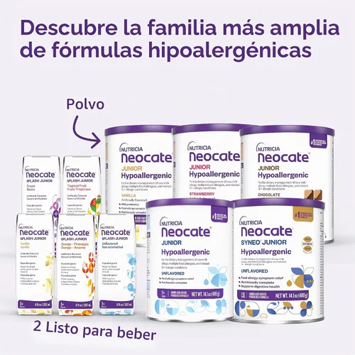 Vista 8 de Neocate Junior, 14,1 oz/400 g (1 lata)., SHS537829, 1, 1