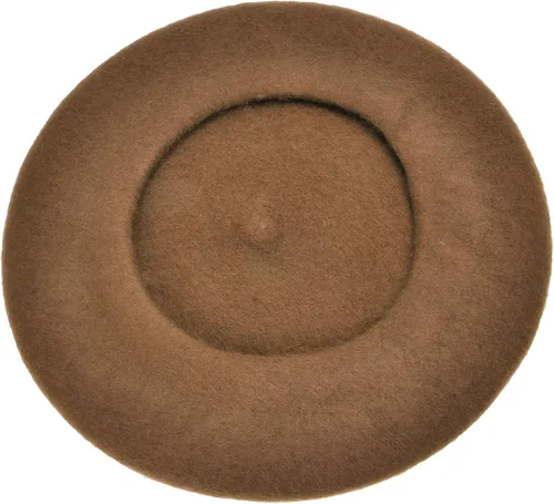 Vista 281 de ZLYC - Boina francesa de lana unicolor para mujeres y niñas