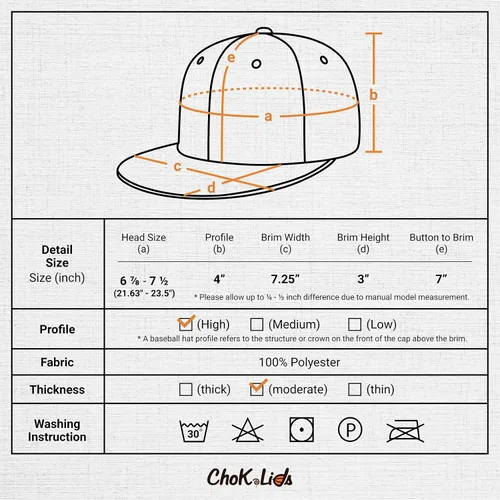 Vista 7 de CHOK.LIDS Strip Club Veterano Visera Plana Gorra de béisbol Gorra de béisbol Cierre Snapback PS101