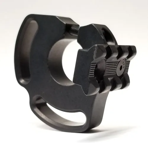 Vista 5 de Soporte de luz CDM Gear con 3 rieles, compatible con Mossberg 590 Shockwave 12 o 20 Ga