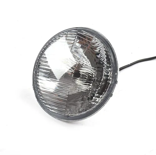 Vista 4 de Ensamble de lámpara de faro delantero para motocicleta compatible con Yamaha YZF600 R6 2006 2007 06 07 YZF-R6 Faro frontal transparente para moto