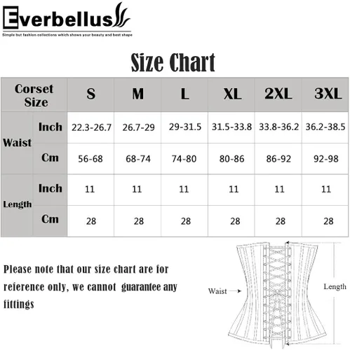 Vista 7 de Everbellus Corsé elástico transpirable para mujer, faja moldeadora de cintura