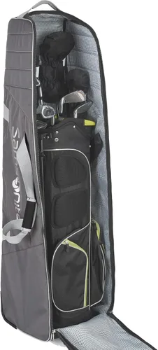 Vista 3 de Samsonite Soft-Sided Golf Travel Bag with Wheels, Heavy-Duty 600D Polyester, Additional Top Padding, Shoe/Accessory Pocket, Foldable