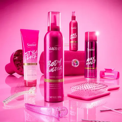 Vista 6 de Suave Laca para el cabello, Max Hold Variety paquete de 4 – Laca perfumada + sin perfume, 11 oz Ea