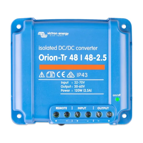 Vista 10 de Victron Energy Orion-Tr Convertidor de CC a CC - 12/12 voltios 9 amperios 110 vatios - Protección IP43 - para sistemas de batería dual - Aislado