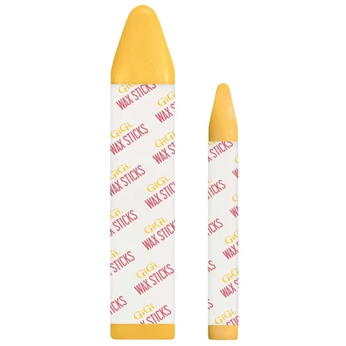 Vista 6 de GiGi - Varillas de cera dura para depilación facial y cejas, color amarillo