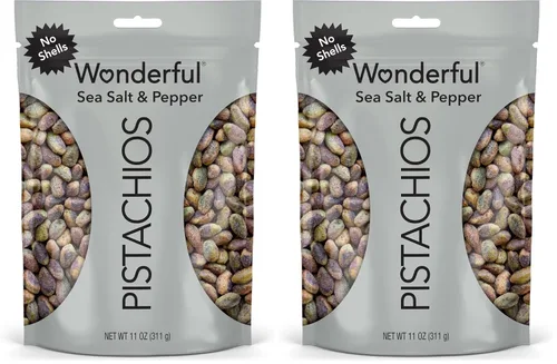 Vista 11 de Maravillosos Pistachos Sin Cáscara, Nueces Asadas al Chile, Bolsa resellable de 22 onzas, Aperitivos con Proteína, Sin gluten, Snack Saludable