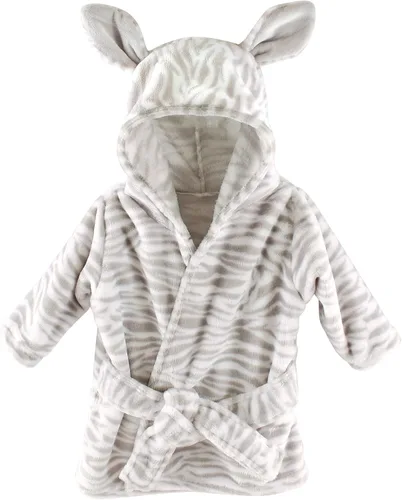 Vista 11 de Hudson Baby - Bata de baño unisex de peluche con cara de animal para bebé Azteca