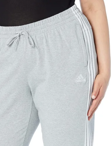 Vista 4 de adidas Women's Essentials Single Jersey 3-Stripes Pants