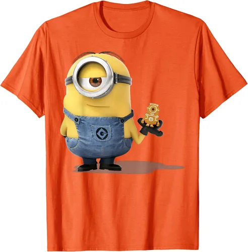 Vista 74 de Camiseta Despicable Me Minions Holding A Ginger Bread Minion Retrato Pequeña