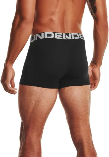 Vista 3 de Under Armour Boxerjock 6 Boxerjock de algodón cargado para hombre (3 unidades)