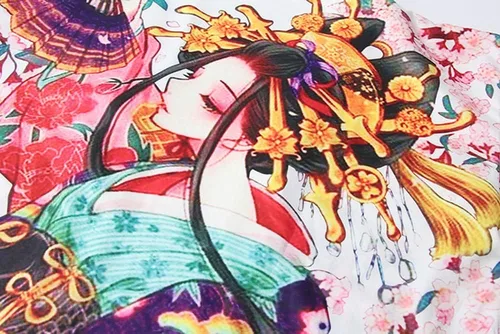Vista 6 de SINROYEE Kimono japonés con estampado de chal para mujer, blusa de playa suelta de anime de manga 34