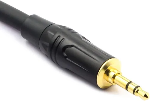 Vista 7 de Cable de XLR a 3.5mm (1/8 pulgadas) estéreo para micrófonos para videocámaras, cámaras DSLR, dispositivo de grabación de computadora y más - 1.6