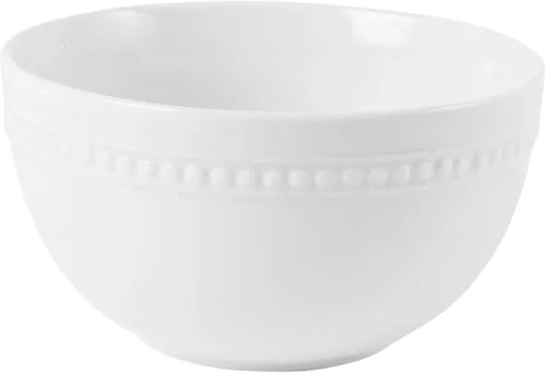 Vista 2 de Everyday White Tazones de sopa y cereales de porcelana de 26 onzas