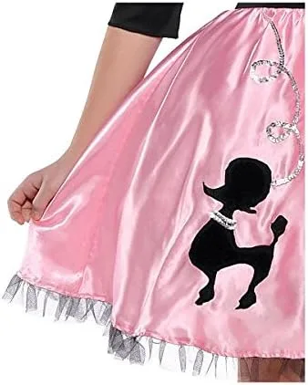 Vista 3 de Miss Sock Hop Disfraz para niñas L 12-14 1 pieza