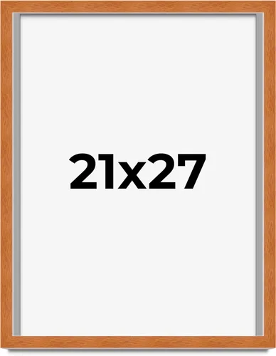 Vista 109 de Marco de 3 x 3 pulgadas de madera maciza de nuez y miel marrón con plexiglás acrílico UV, respaldo de tablero de espuma y accesorios para colgar