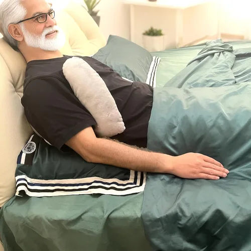 Vista 4 de Almohada axilar, almohada para axilas, 2 unidades, utilizada para reposo en cama a largo plazo para mantener la sequedad axilar, ventilación