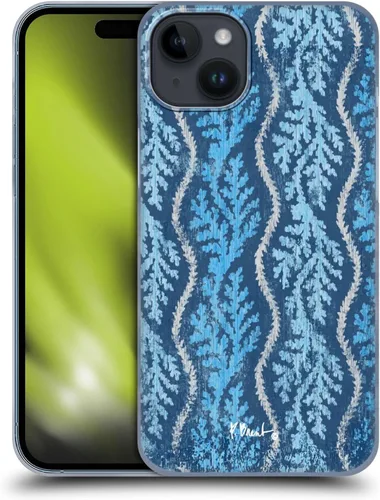 Vista 18 de Head Case Designs Officially Licensed Paul Brent Agate Mermaid Coastal Hard Back Case Compatible with Apple iPhone 15 Plus