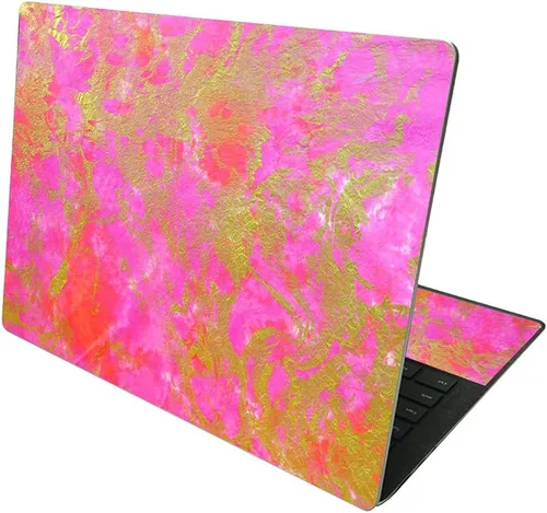 Vista 12 de MightySkins Skin compatible con Microsoft Surface Laptop 4 de 13.5 pulgadas - Mármol ámbar Funda protectora de vinilo duradera y única Fácil