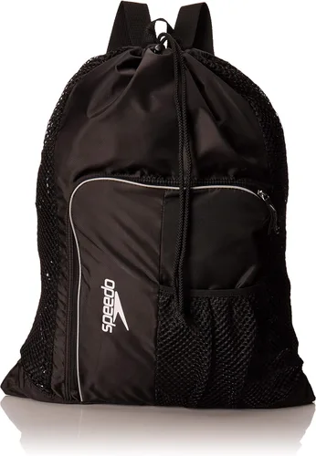 Vista 6 de Speedo Bolsa de Equipo de Malla Ventilador Deluxe con Cordón para Adultos Unisex
