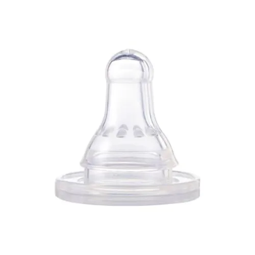 Vista 2 de NUK First Essentials - Tetinas de silicona para biberón, flujo lento, paquete de 6