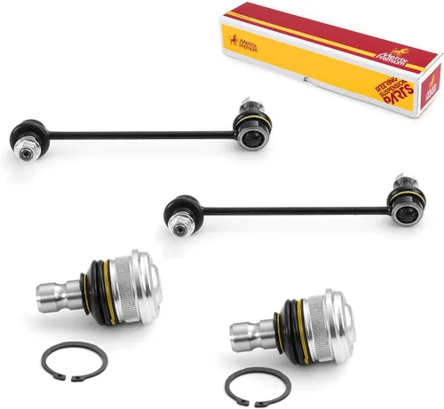 Vista 227 de Metrix Premium Chassis Parts - Juego de 4 piezas de articulación de rótula superior y barra estabilizadora delantera para Ford Ranger RWD 1998-2011