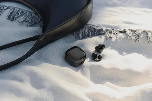 Vista 18 de Sony LinkBuds Clip Open-Ear Auriculares verdaderamente inalámbricos, ajuste cómodo y seguro, diseño ligero de clip, controles táctiles, conciencia