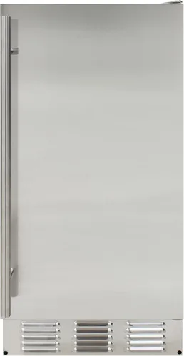 Vista 11 de BRAMA Máquina para hacer hielo de 50/lbs. Ice Daily Undercounter Construcción de acero inoxidable integrada o independiente con puerta reversible