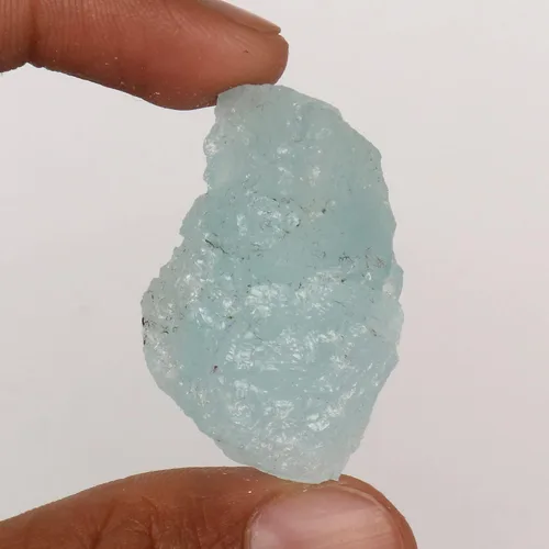 Vista 3 de GEMHUB 71.6 CT Cristal curativo Aqua Sky Aguamarina Piedras preciosas ásperas curativas sueltas para yoga, meditación, limpieza de aura