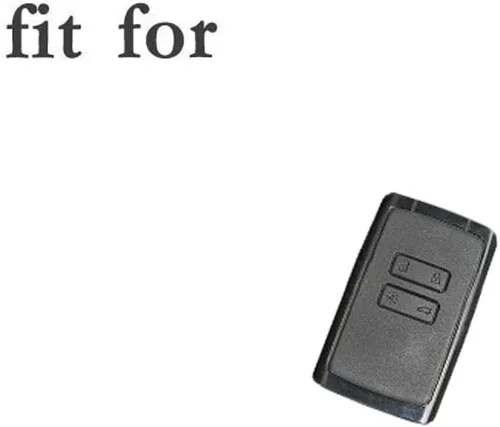 Vista 3 de SEGADEN Funda protectora de silicona compatible con Renault CV2352 con control remoto inteligente de 4 botones, color gris