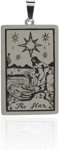 Vista 13 de Encantos para hacer joyas con tarjetas de tarot, exquisito collar de sol, dije de luna, suministros para hacer joyas de bricolaje 22 piezas/oro