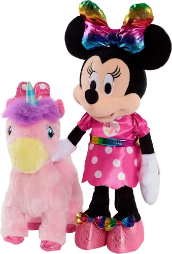 Vista 3 de Minnie Walk & Dance - Peluche de unicornio.