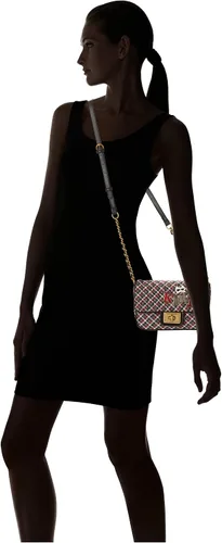 Vista 6 de Karl Lagerfeld Paris Agyness - Bolso cruzado acolchado con solapa