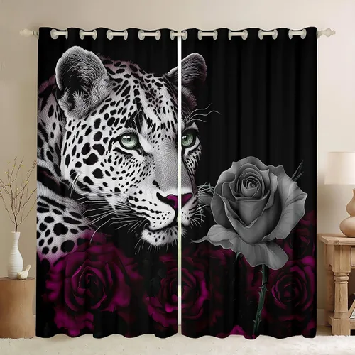 Vista 39 de Erosebridal Cortinas de baloncesto de béisbol, fútbol, rugby, tratamiento de ventanas para niños, niñas, adolescentes, con temática de deportes