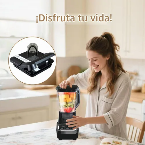 Vista 5 de Reemplazo de la tapa de la licuadora, cubierta superior de jarra de 72 onzas compatible con Ninja