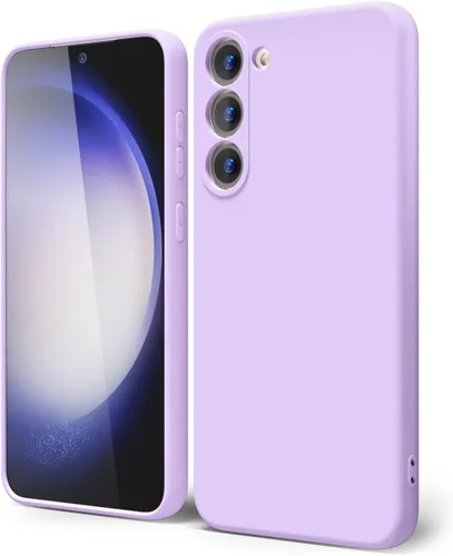 Vista 312 de oakxco Funda para teléfono Samsung Galaxy S8 de silicona líquida, delgada y fina de gel de goma suave TPU cubierta protectora simple llana