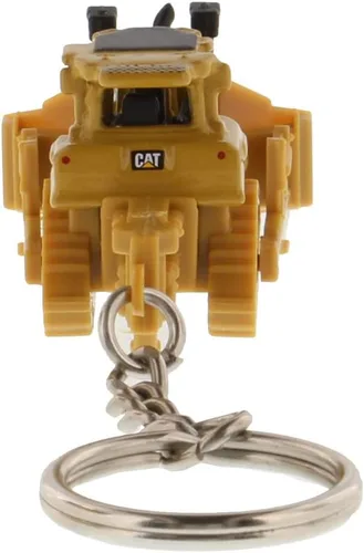 Vista 4 de Diecast Masters Cat Micro Scale Construction Vehicle Keychain
