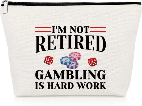 Vista 9 de Regalos de bingo para mujeres, bolsa de maquillaje, regalo para amantes del bingo, regalos de juego para mujeres, mejores amigas, hermanas